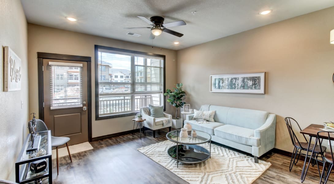 Exterior of Timnath Trail at Riverbend Apartment Homes in Timnath, Colorado